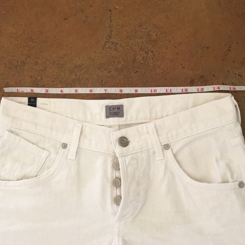 Citizens of Humanity Mid Rise Denim Shorts - Picture 7 of 10